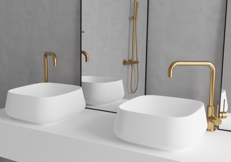 Scandtap Steel Mood kjøkkenbatterieri, sand