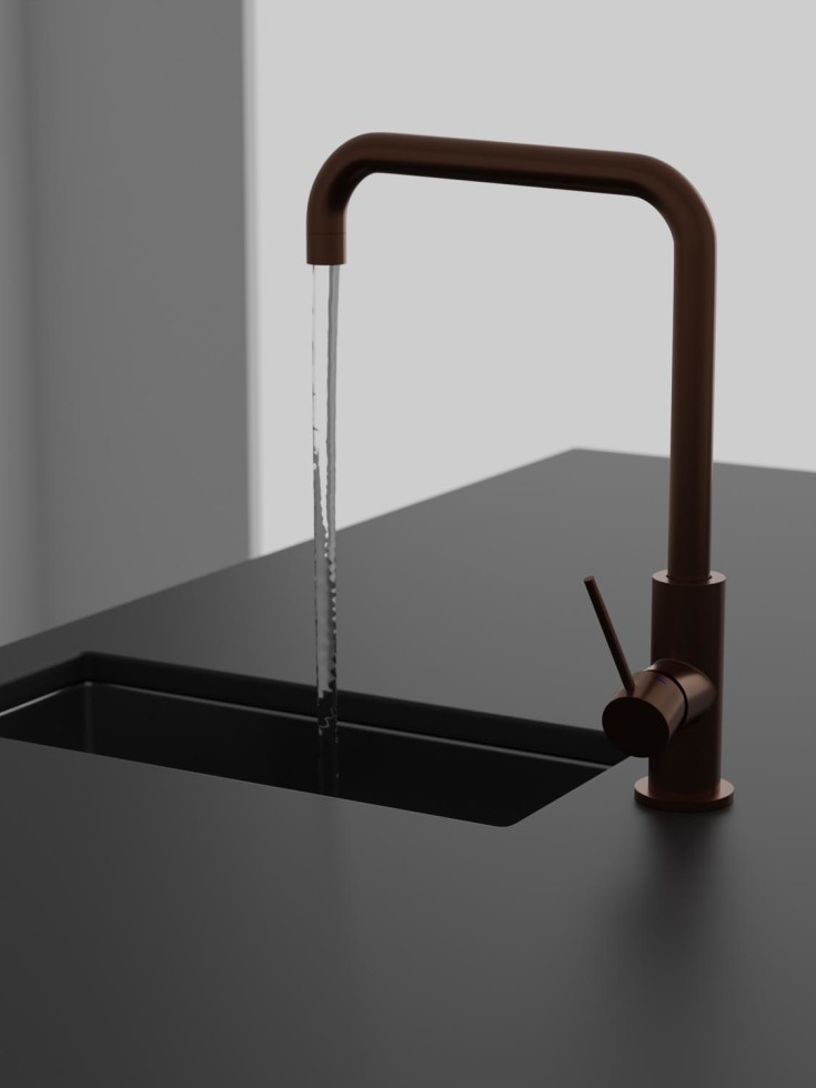 Scandtap Mood köksblandare, borstad koppar