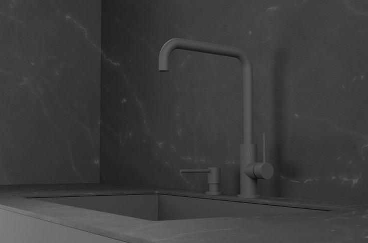 Scandtap Mood køkkenarmatur, mat antracit