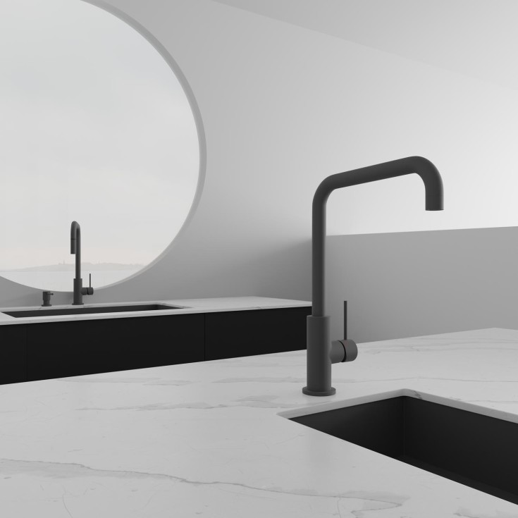 Scandtap Mood køkkenarmatur, mat grå