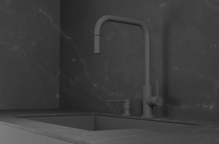 Scandtap Accent Square kjøkkenbatterieri, scrap