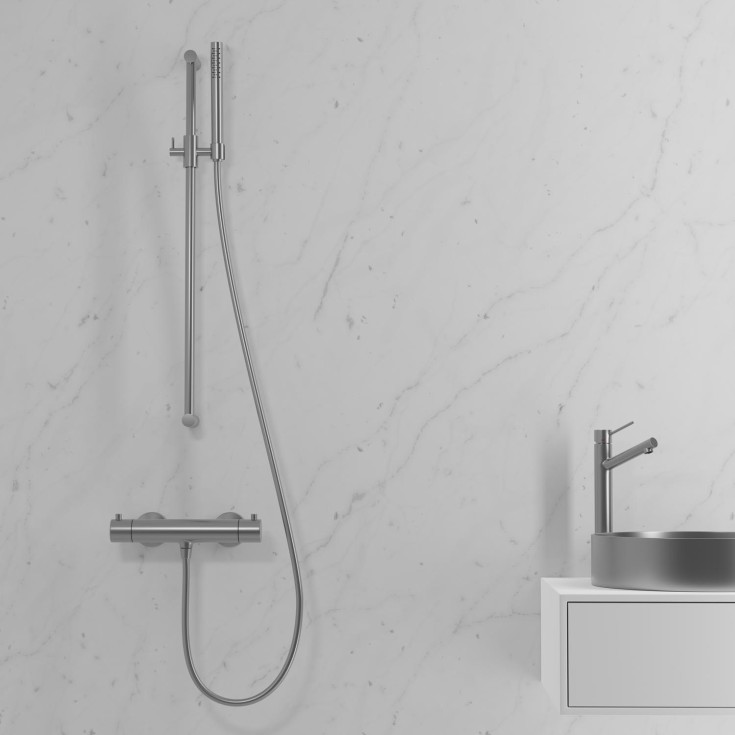 Scandtap Steel Pleasure dusjsett, 750 mm, original