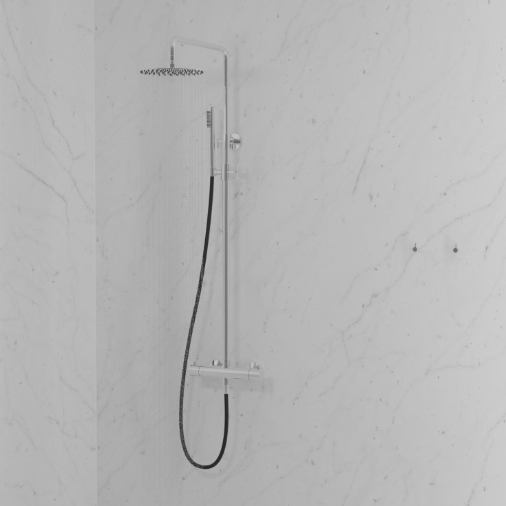 Scandtap Pleasure dusjslange, 150 cm, sort