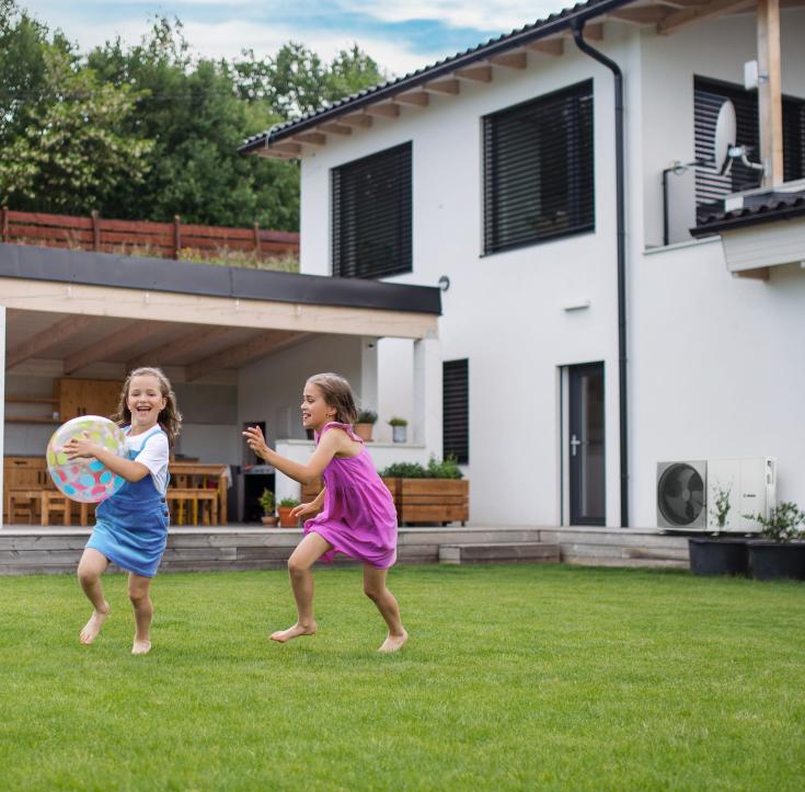 Bosch Compress 2000 AWF 6 luft til vand varmepumpe, monoblock, 6 kW