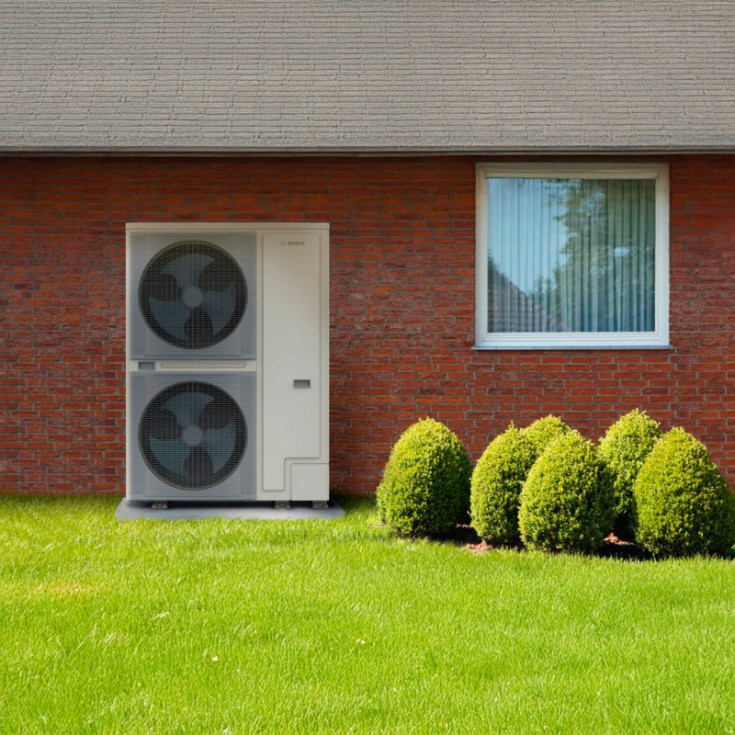 Bosch Compress 2000 AWF 22 luft til vand varmepumpe, monoblock, 22 kW