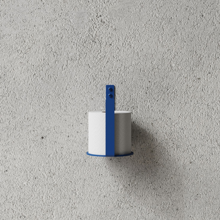 Nichba reservepapirholder, blå