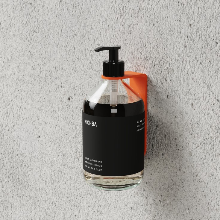 Nichba sæbeholder, orange