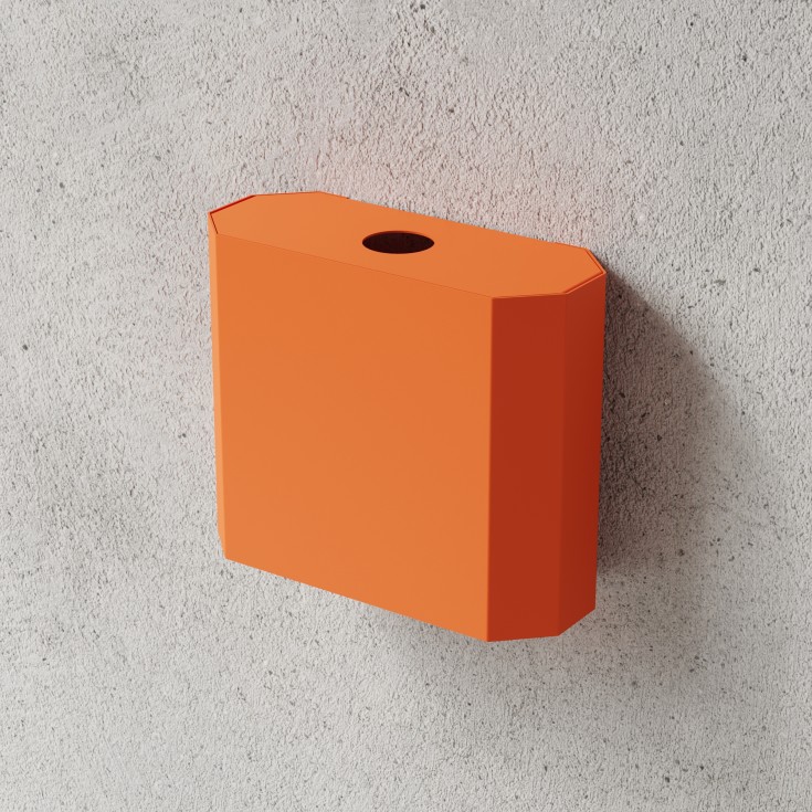 Nichba papirdispenser, oransje