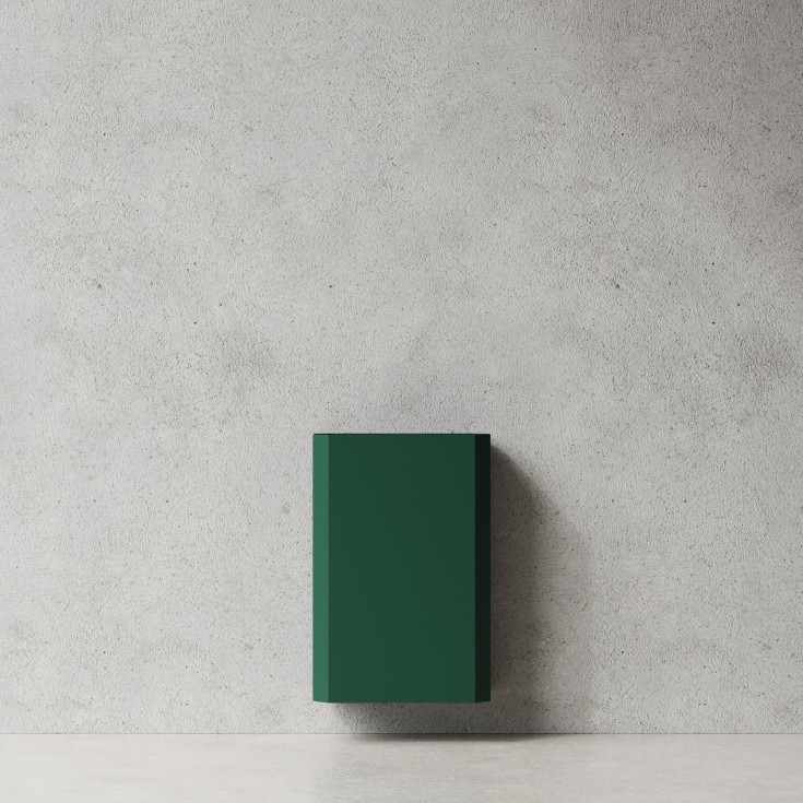 Nichba Paper Bin toiletspand, 48 liter, grøn