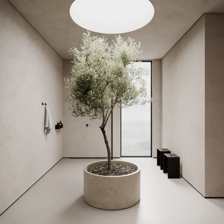 Nichba Stool pall, svart