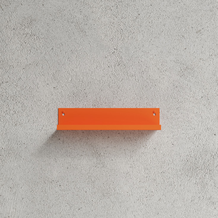 Nichba Shelf L40 hylde, 40x8 cm, orange