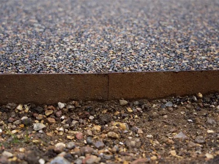 Core Datum kantskinnesæt 150mm x  2,2 meter, brun