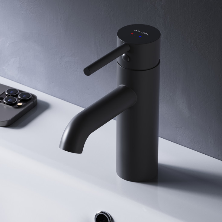 AM.PM Spike tvättställsblandare, matt svart