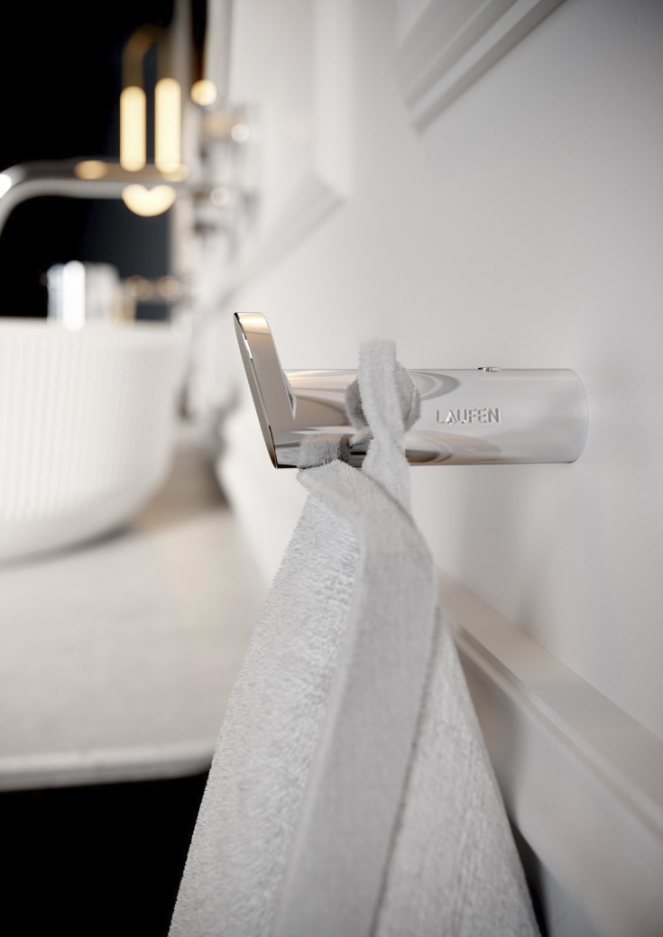 Laufen Hali håndklædekrog, krom