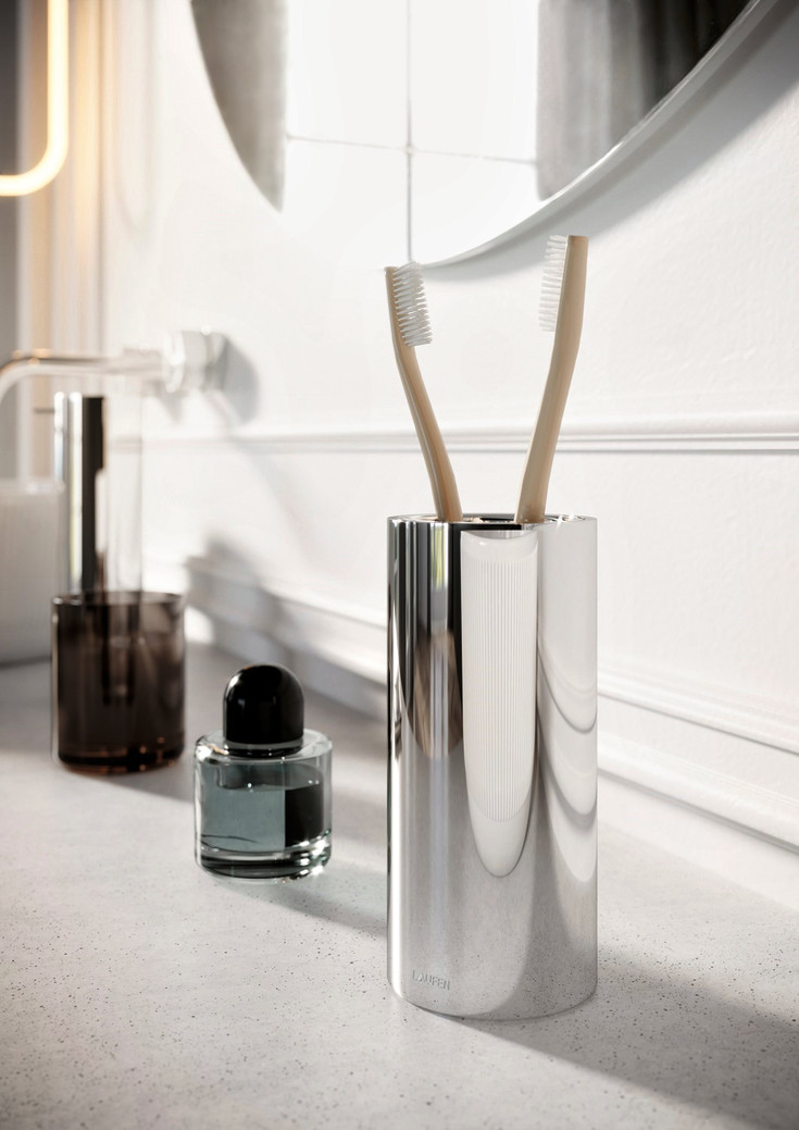 Laufen Hali tandkrus, krom