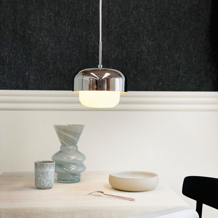 Dyberg Larsen Haipot pendellampe, krom