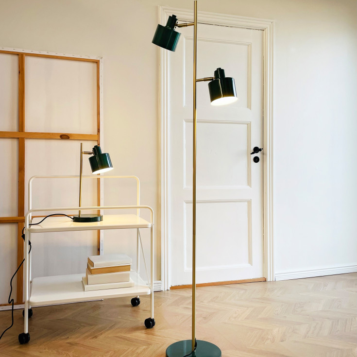 Dyberg Larsen Ocean golvlampa, grön
