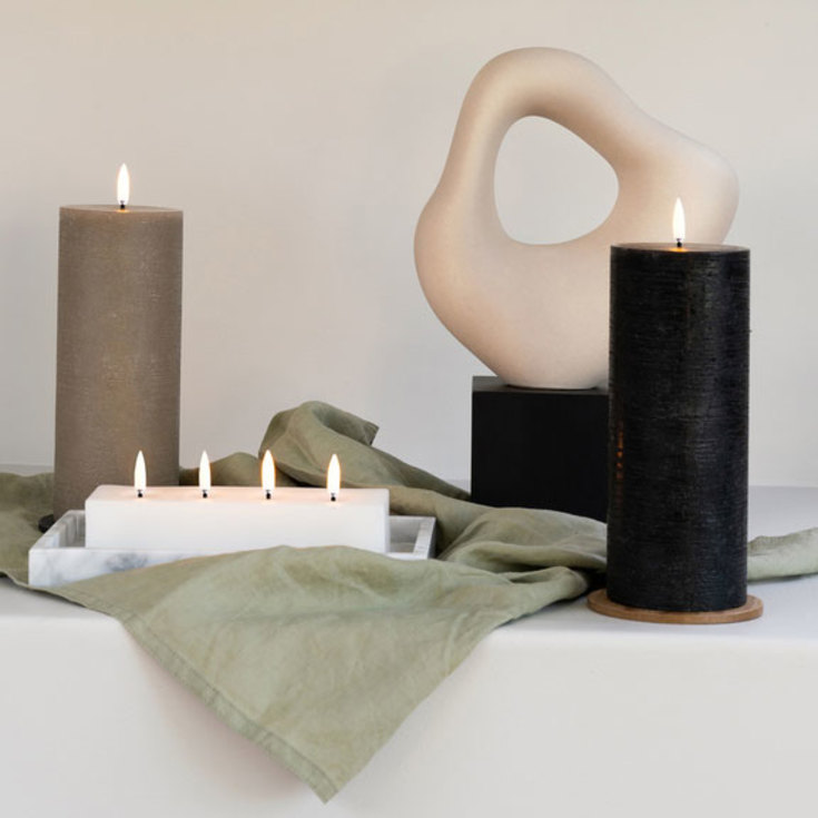 Uyuni LED kubbelys, batteri, sort