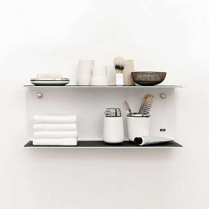 Vipp 921 hylle, 50 cm, hvit