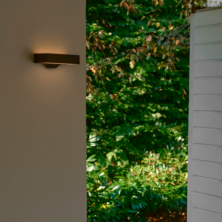 Nordlux Monay Square solcelle utelys vegg