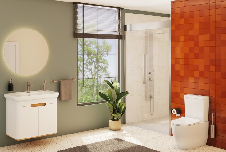 Vitra Sento toalettsits, soft close, snabbfäste, vit