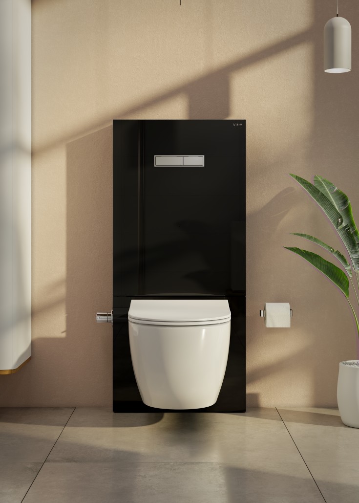 Vitra Sento toalettsete, soft close, avtagbar, hvit