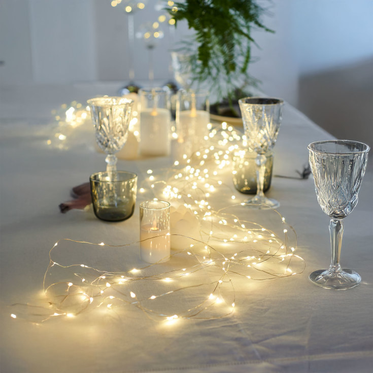 Sirius Knirke Wire lyslenke, 160 lys