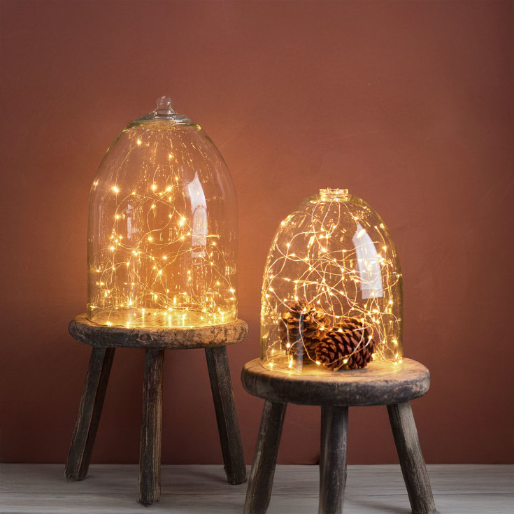 Sirius Knirke Wire lyskæde, 160 lys