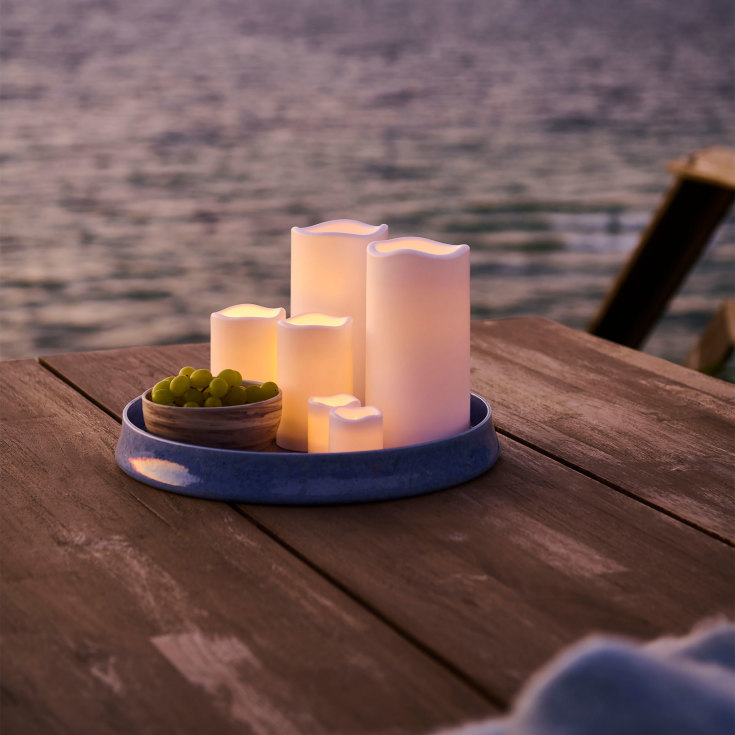 Sirius Storm LED kubbelys, batteri