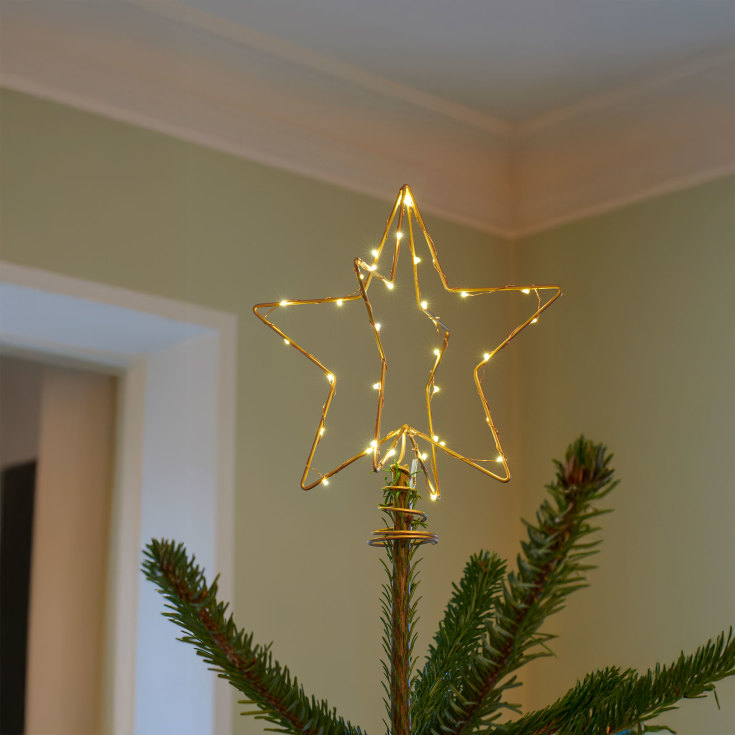 Sirius Christina toppstjerne, gull