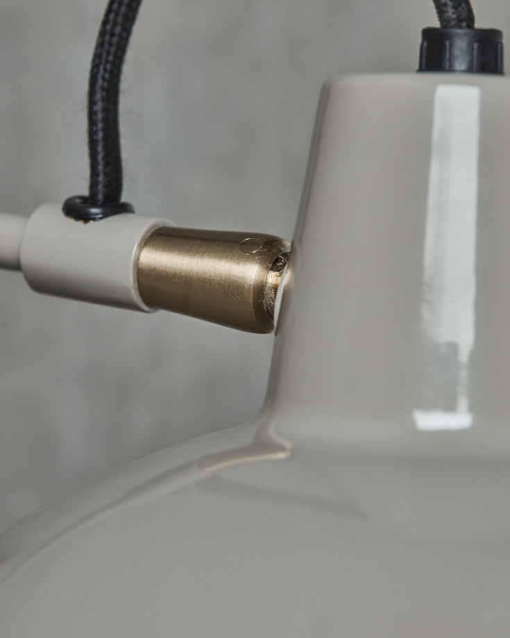 House Doctor Desk vegglampe, Ø18 cm, grå