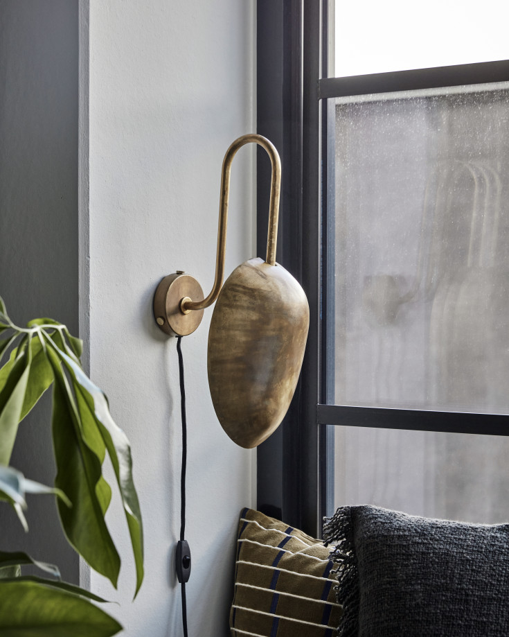 House Doctor Swan vegglampe