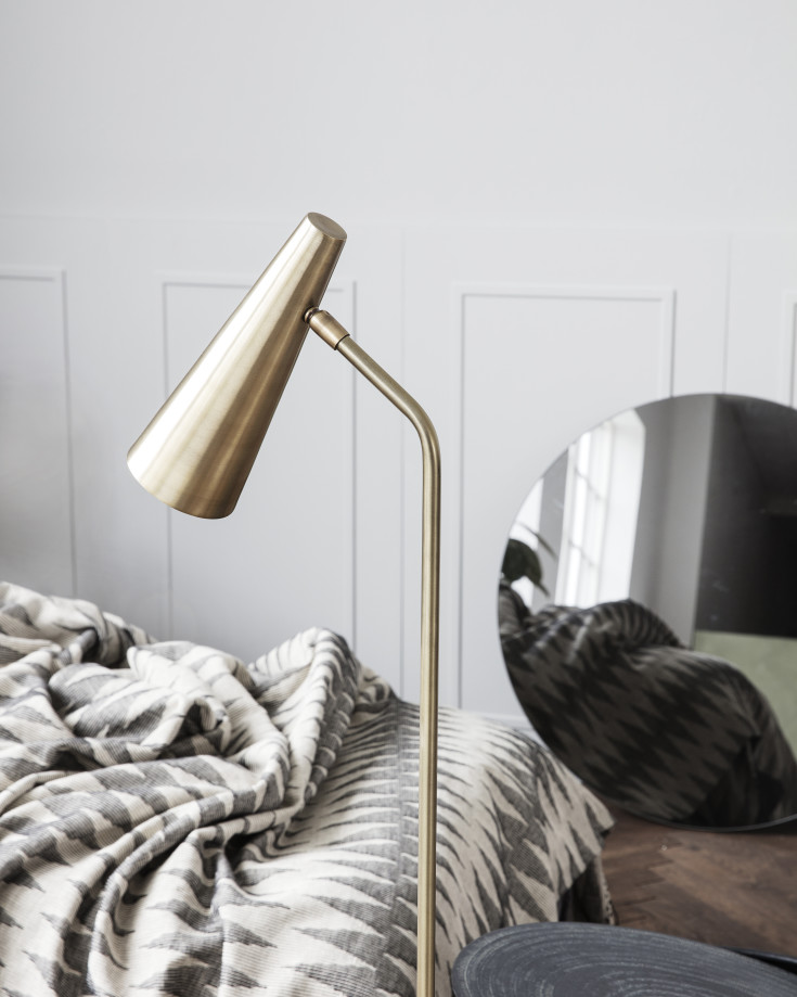 House Doctor Precise gulvlampe, messing