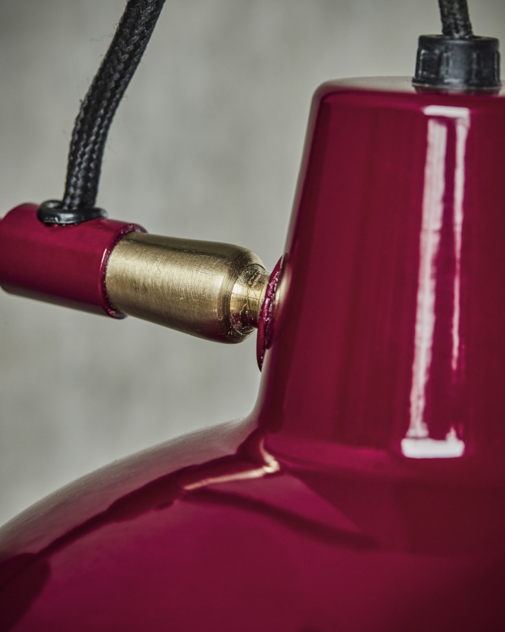 House Doctor Desk vegglampe, Ø18 cm, rød