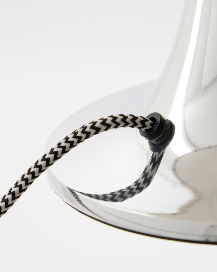 House Doctor Tulip bordlampe, sølv