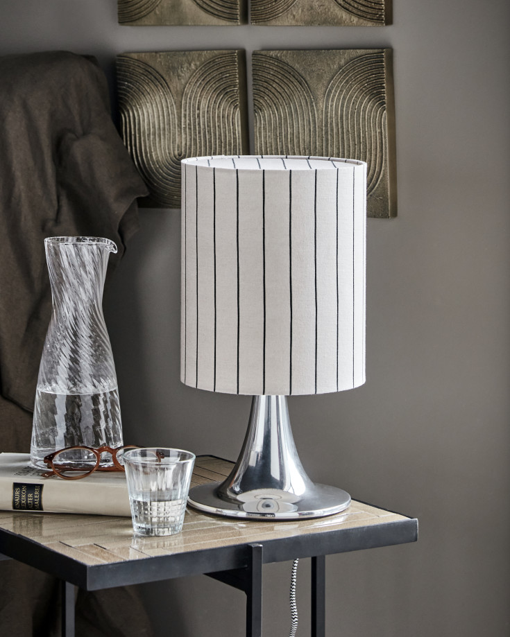 House Doctor Tulip bordlampe, sølv