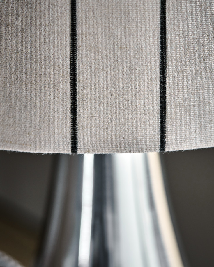 House Doctor Tulip bordlampe, sølv