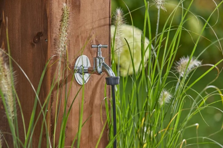 10 stk Gardena kobling 4,6 mm (3/16") - 3/4"