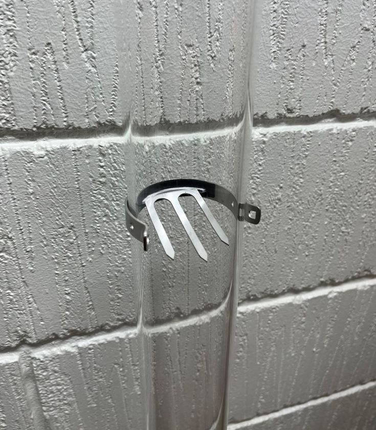 Rottestop til nedløbsrør ø60/80 mm