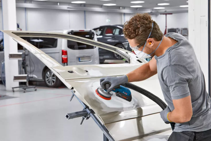 Bosch orbitalsliper GEX 18V-125, solo