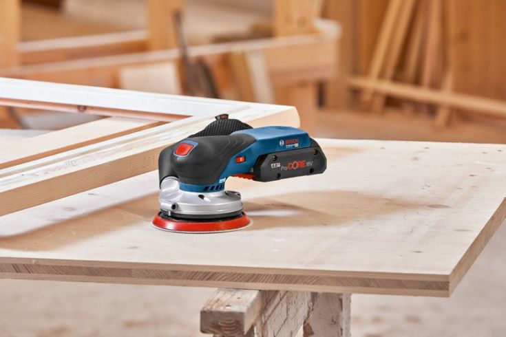 Bosch orbitalsliper GEX 18V-125, solo