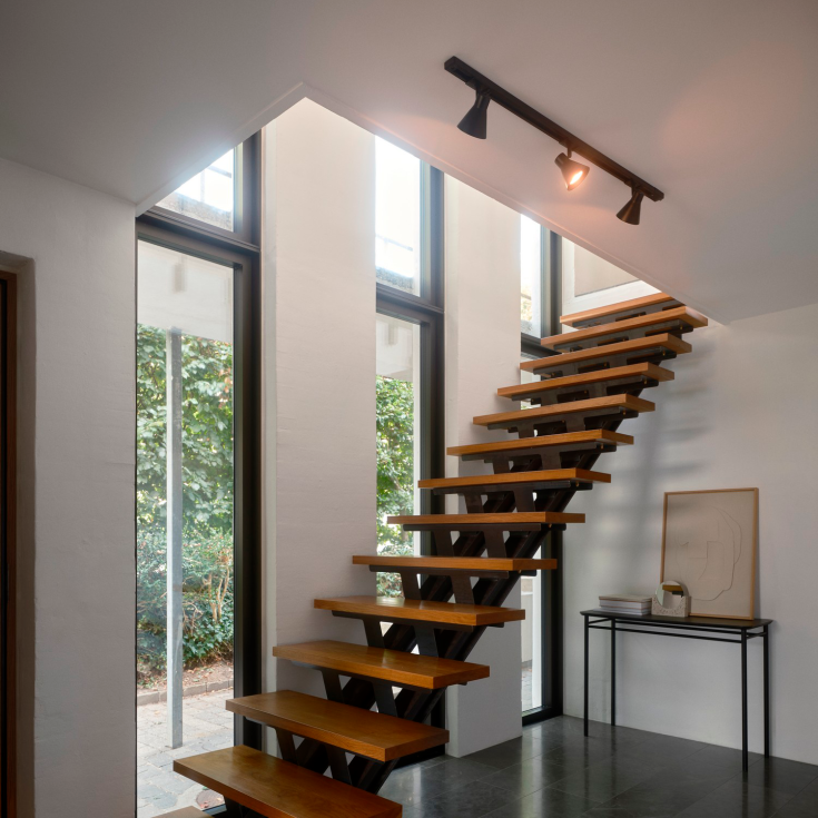 Nordlux Eik Link skinnespot, sort