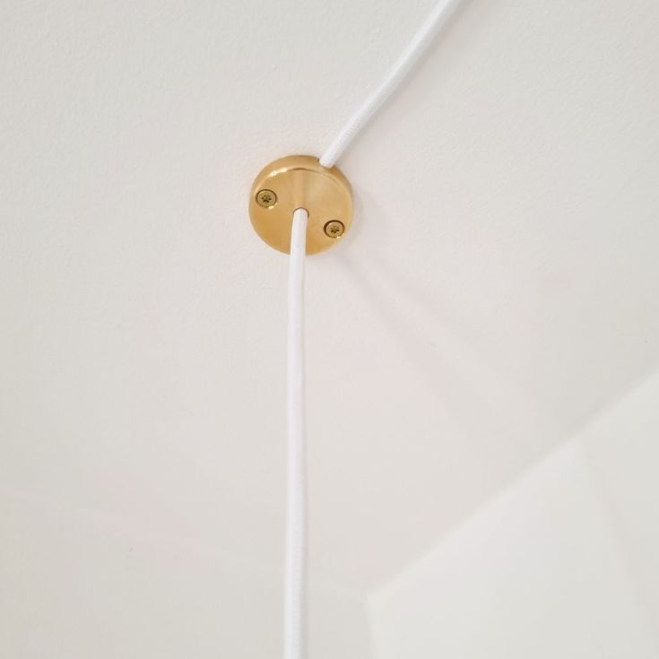 Evit lamphållare, mässing