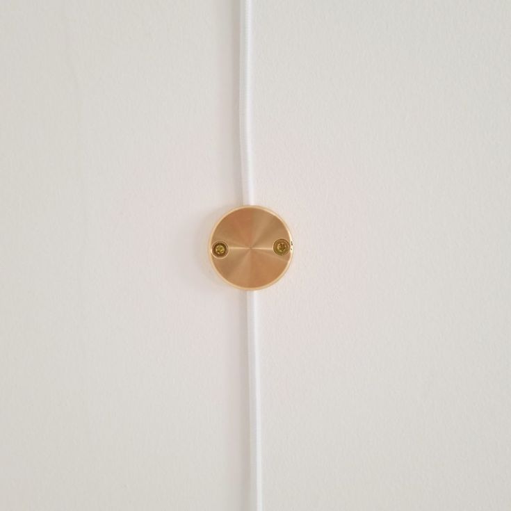 10 stk Evit ledningholder, messing
