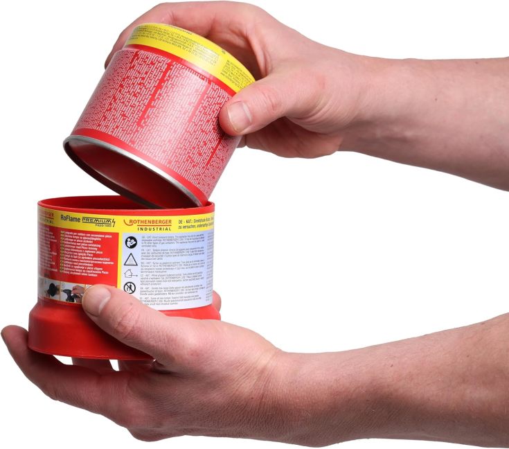 Rothenberger gasblæselampe RS 200, 180° rotationsfunktion