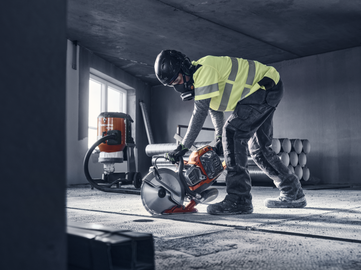 Husqvarna K 1 PACE kapsav, solo, batteridrevet, 350 mm