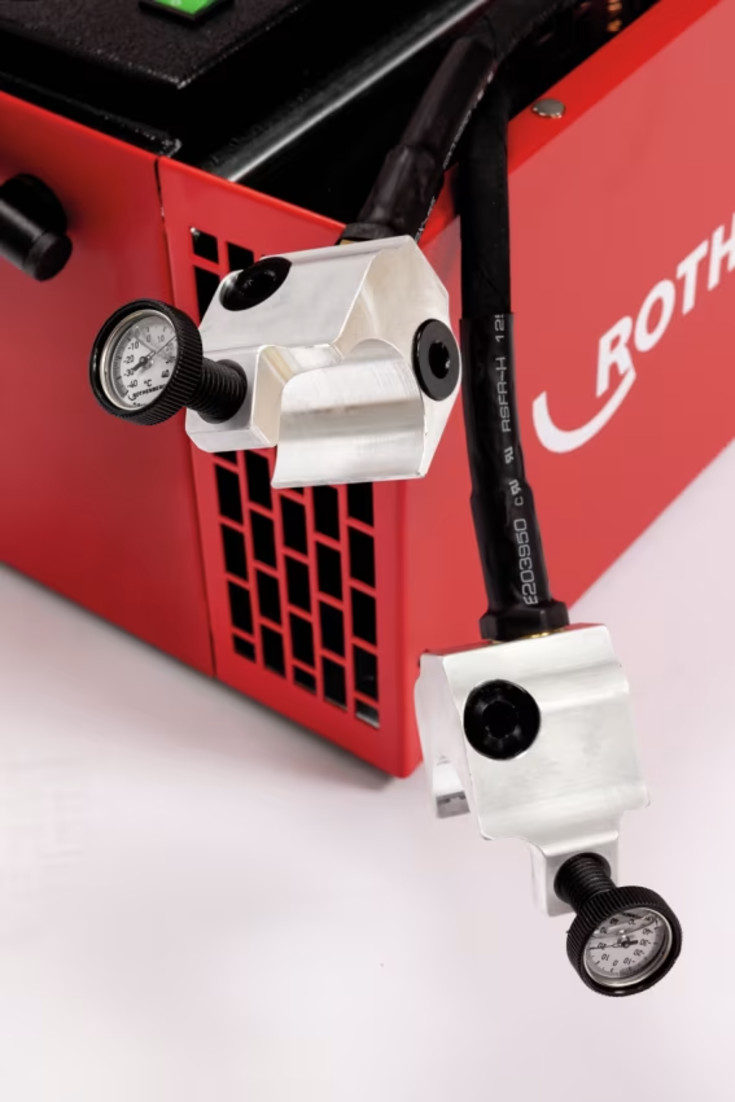 Rofrost II Turbo 2" R290 fryseapparat med 8 reduktioner