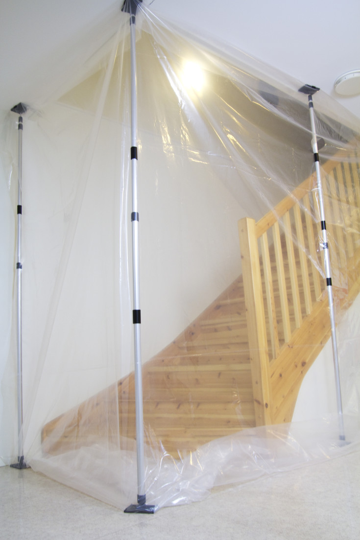 Støvvæg, komplet sæt i taske