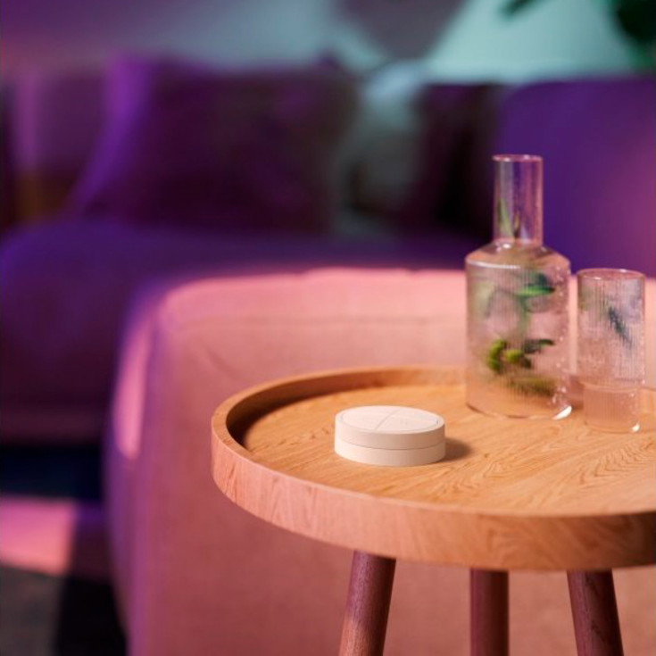 Philips Hue Tap Dial väggströmbrytare, vit, 2-pak