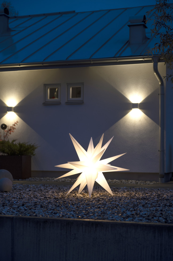 Konstmide udendørs stjerne, 100 cm